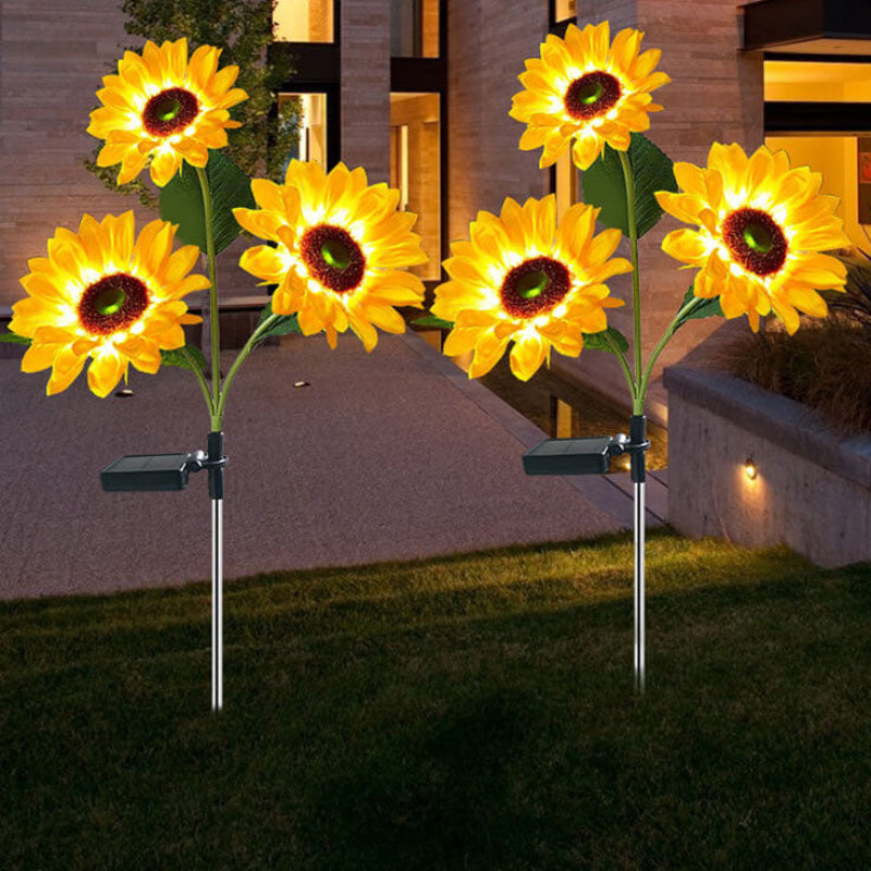 Illumina il tuo giardino con girasoli solari
