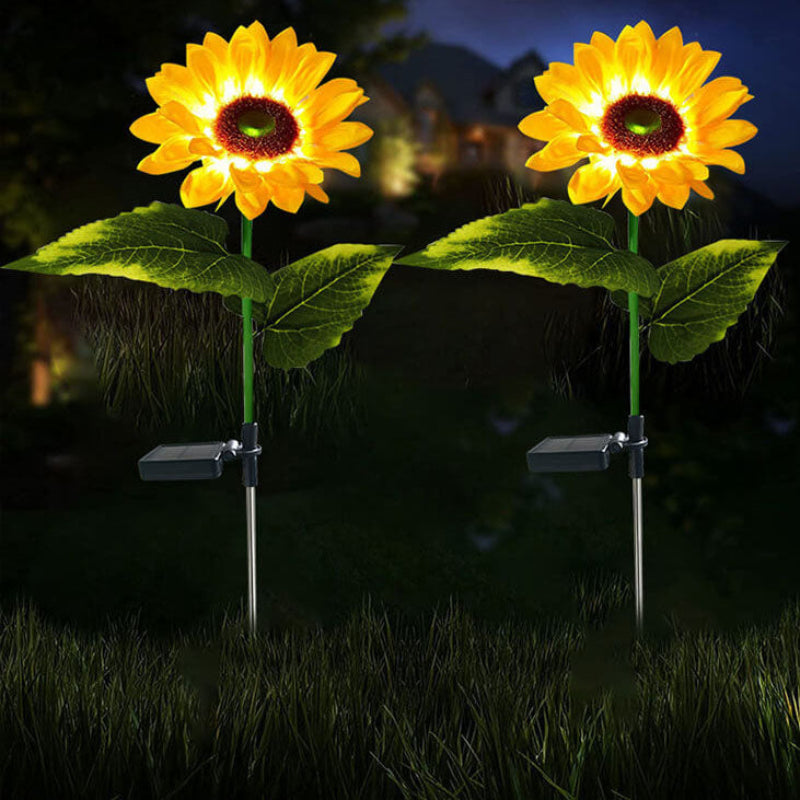Illumina il tuo giardino con girasoli solari