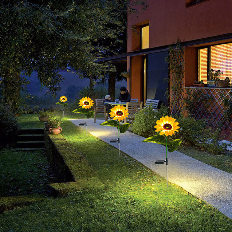 Illumina il tuo giardino con girasoli solari