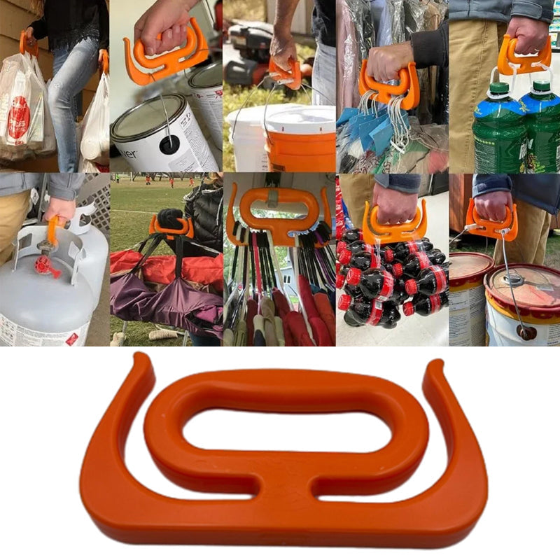 Poignée ultra-pratique pour porter sacs lourds sans effort (x2)