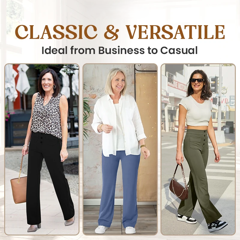 Pantalón elástico ultra cómodo para todos los estilos