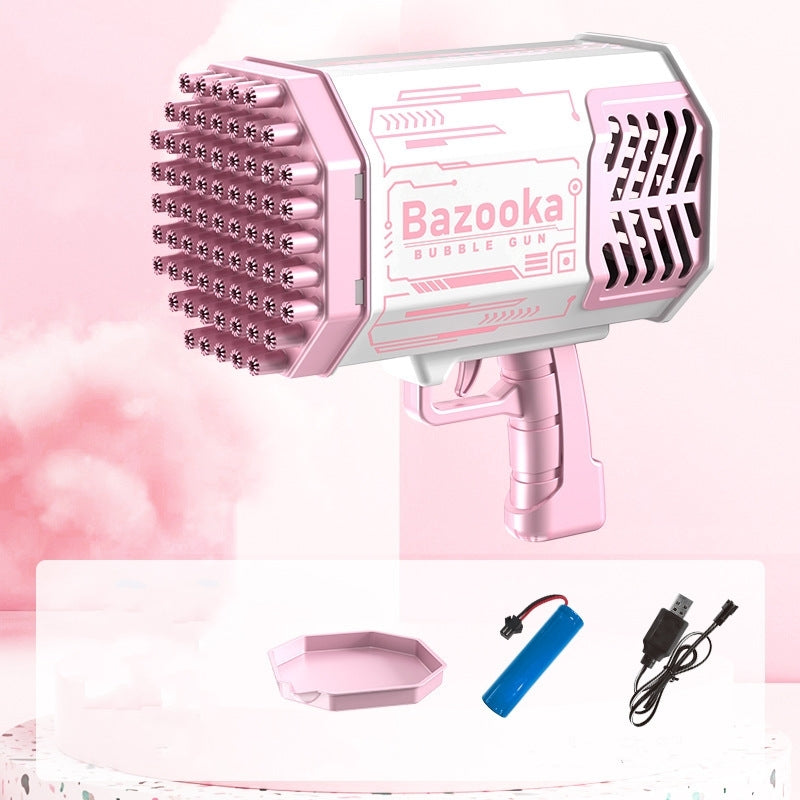 Återuppladdningsbar bubbelpistol