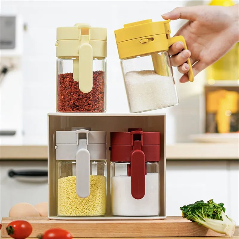 Intelligent dispenser for krydder, sukker eller olje