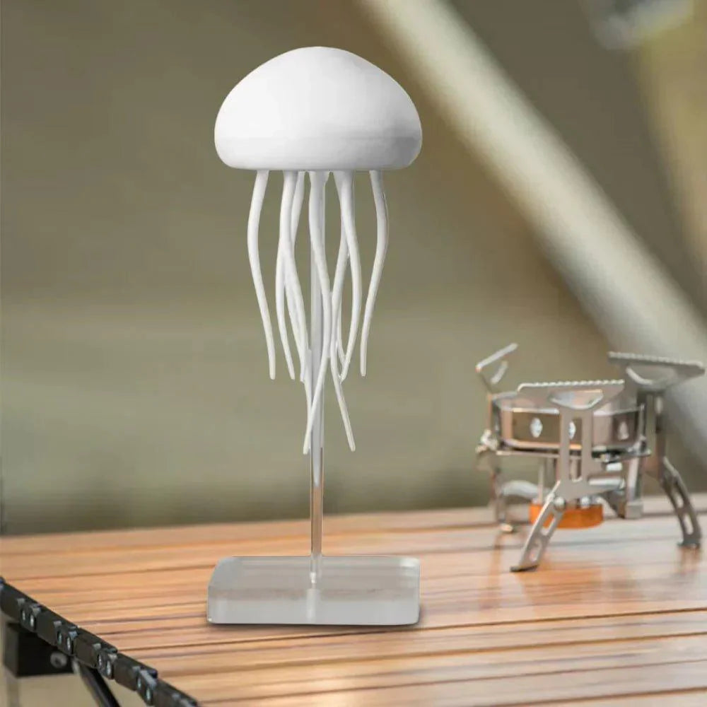 Beroligende meduse nattlampe med skiftende farger