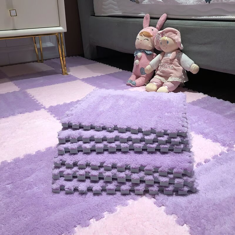 あなたのインテリアのための超柔らかいふわふわのカーペット