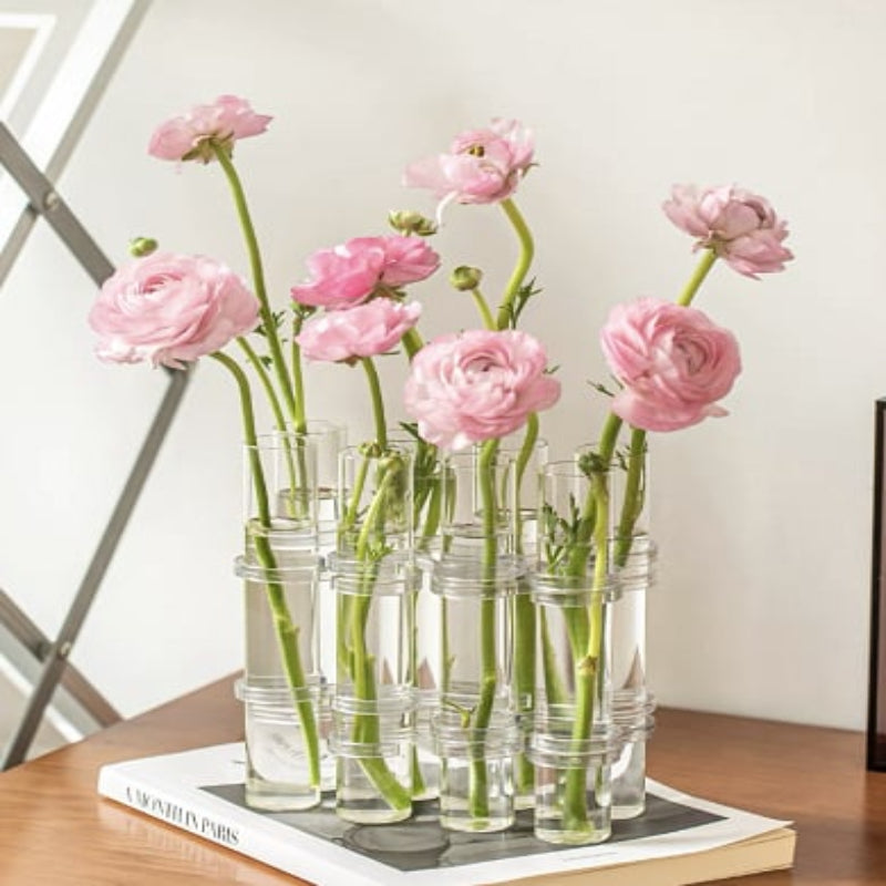 Elegant modulvase for kreative blomsterkomposisjoner