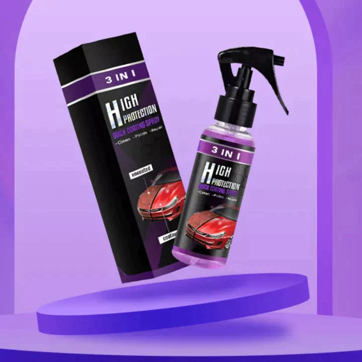 Brillance instantanée et protection en un seul spray