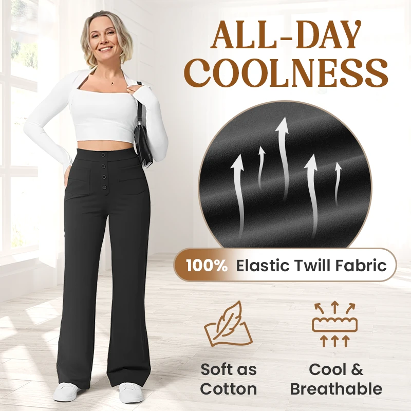 Pantalón elástico ultra cómodo para todos los estilos