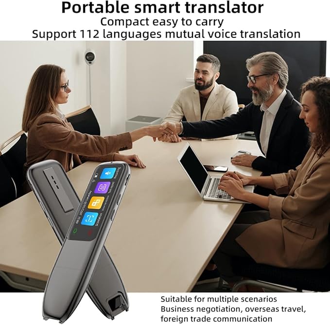 Multifunktionell översättarpenn – Läsning & översättning av 112 språk i realtid