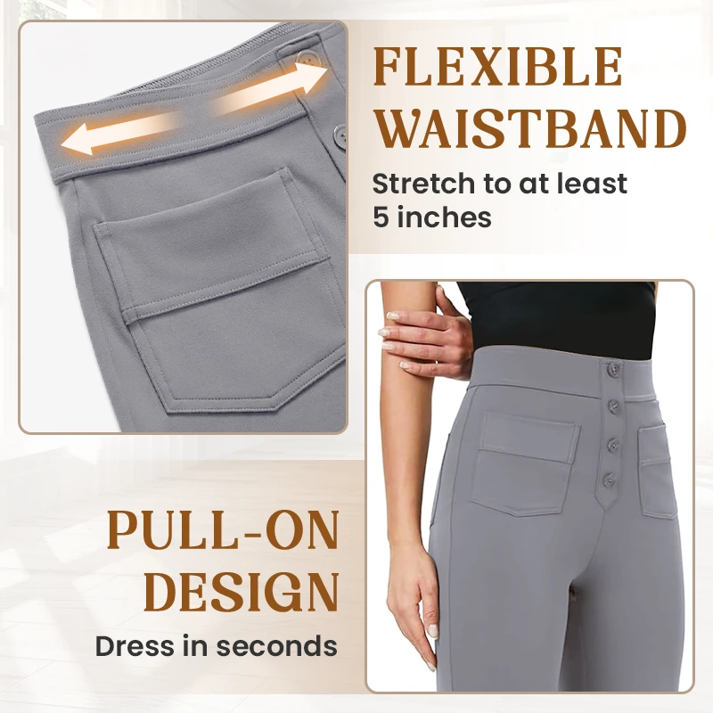 Pantalón elástico ultra cómodo para todos los estilos