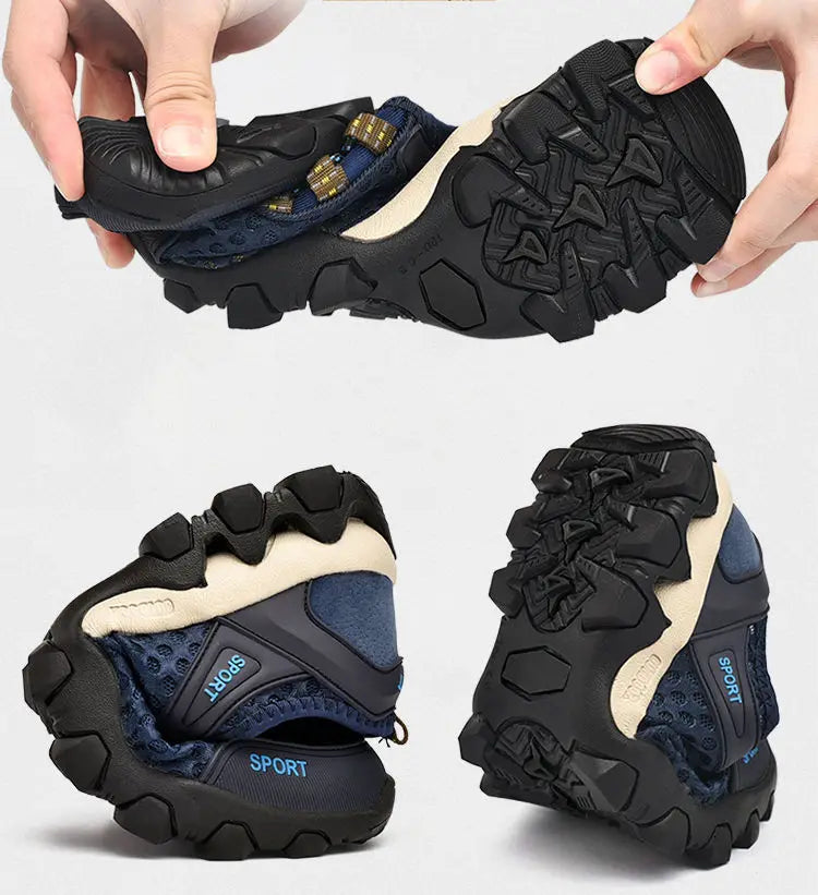 Orthopädische Wanderschuhe mit schnelltrocknendem Material