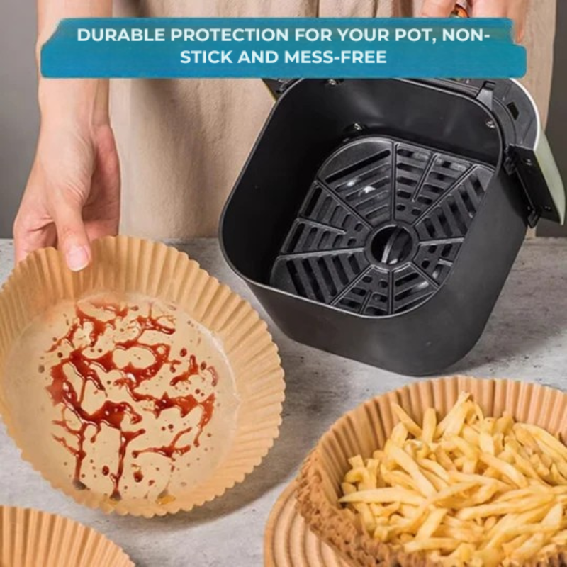Praktische bakpapieren voor Air fryer – Netheid en tijdwinst