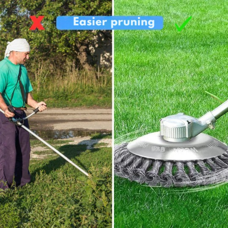 Onkruid snel en moeiteloos verwijderen, zelfs op harde oppervlakken