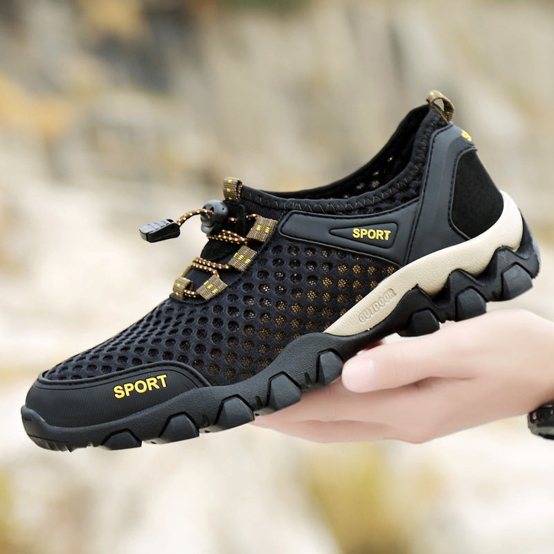 Orthopädische Wanderschuhe mit schnelltrocknendem Material