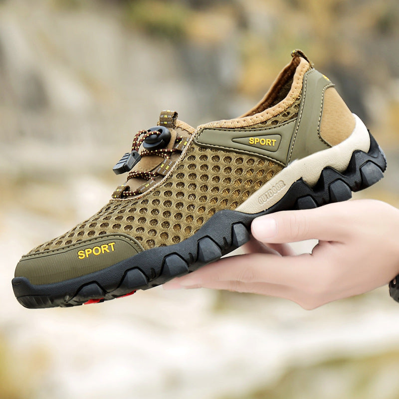 Orthopädische Wanderschuhe mit schnelltrocknendem Material