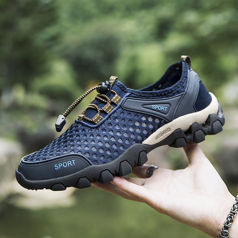 Orthopädische Wanderschuhe mit schnelltrocknendem Material