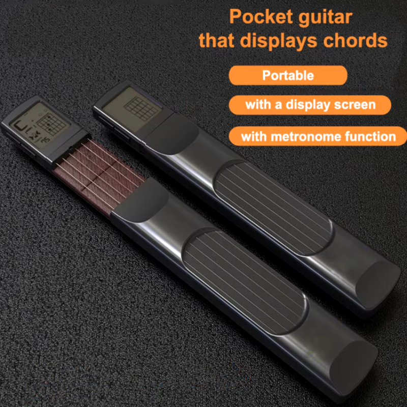 Manche de guitare portable pour s'exercer partout