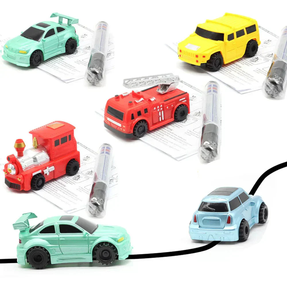 La voiture magique qui suit vos dessins comme par magie