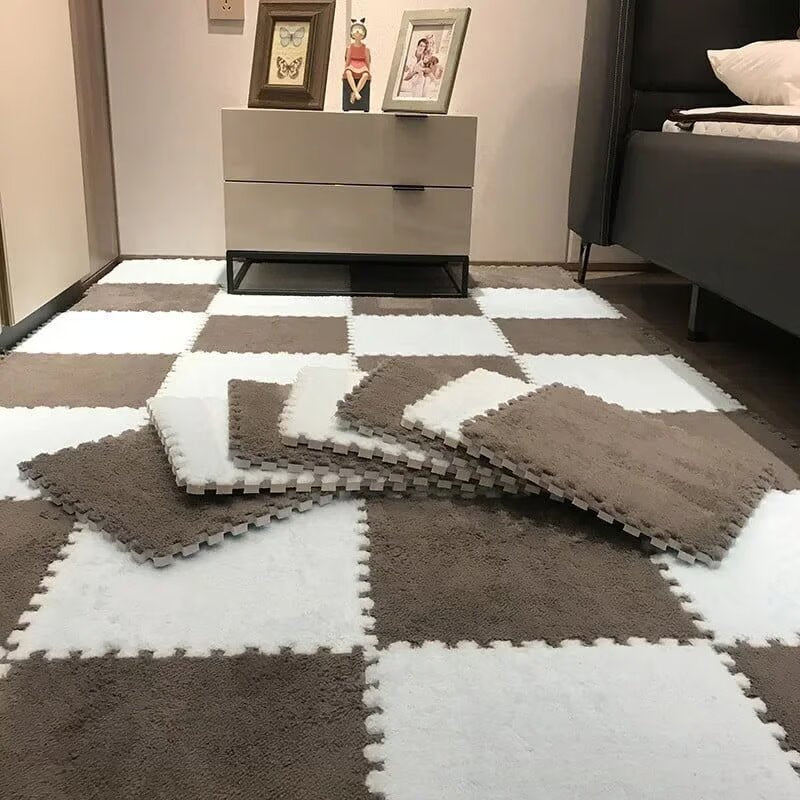 あなたのインテリアのための超柔らかいふわふわのカーペット