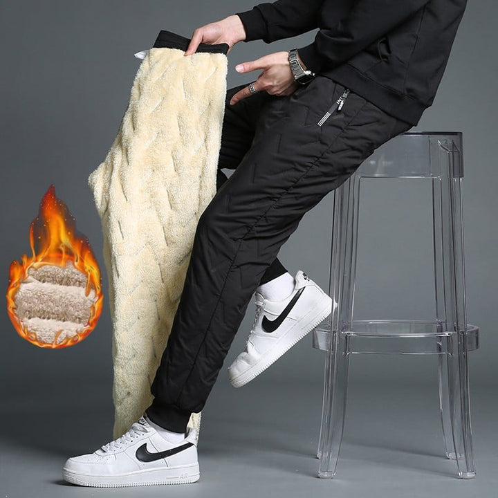 Mino-Pantalon de iarnă din fleece unisex