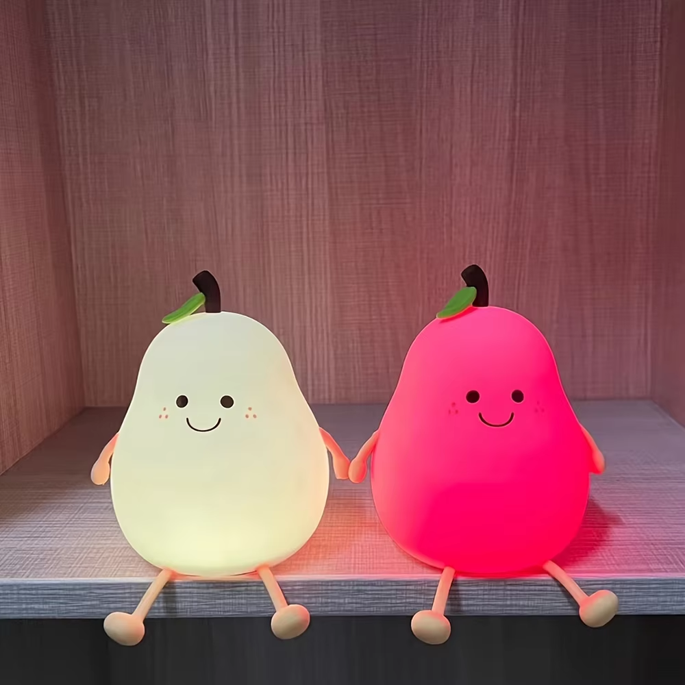 子供用の充電式シリコンナイトライト