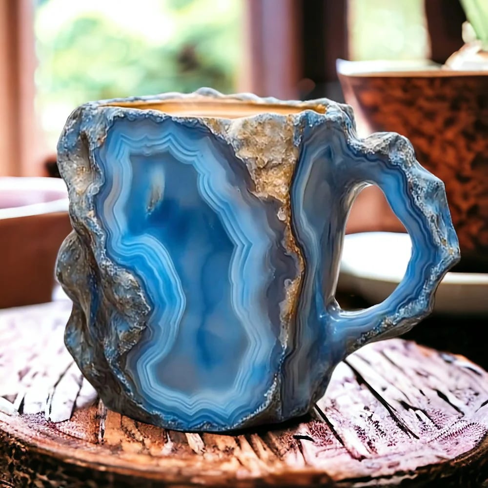 Kaffekopp i mineralglas – Naturlig elegans