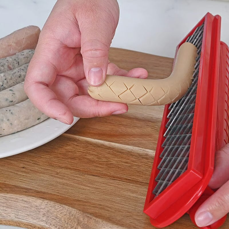 Découpeur à saucisses – Quadrillage parfait instantané