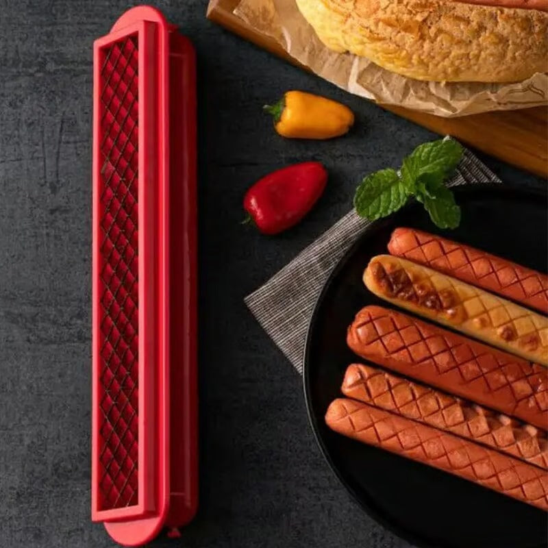 Découpeur à saucisses – Quadrillage parfait instantané