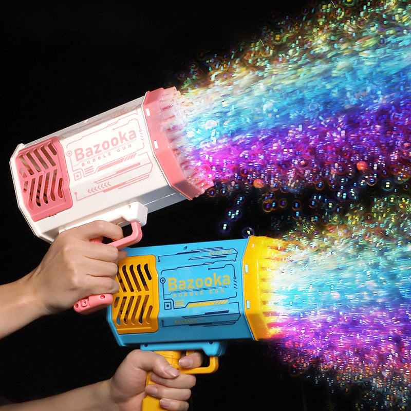 Återuppladdningsbar bubbelpistol