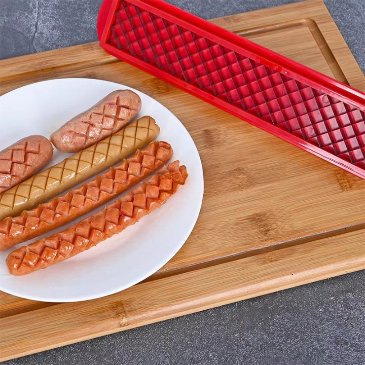 Découpeur à saucisses – Quadrillage parfait instantané