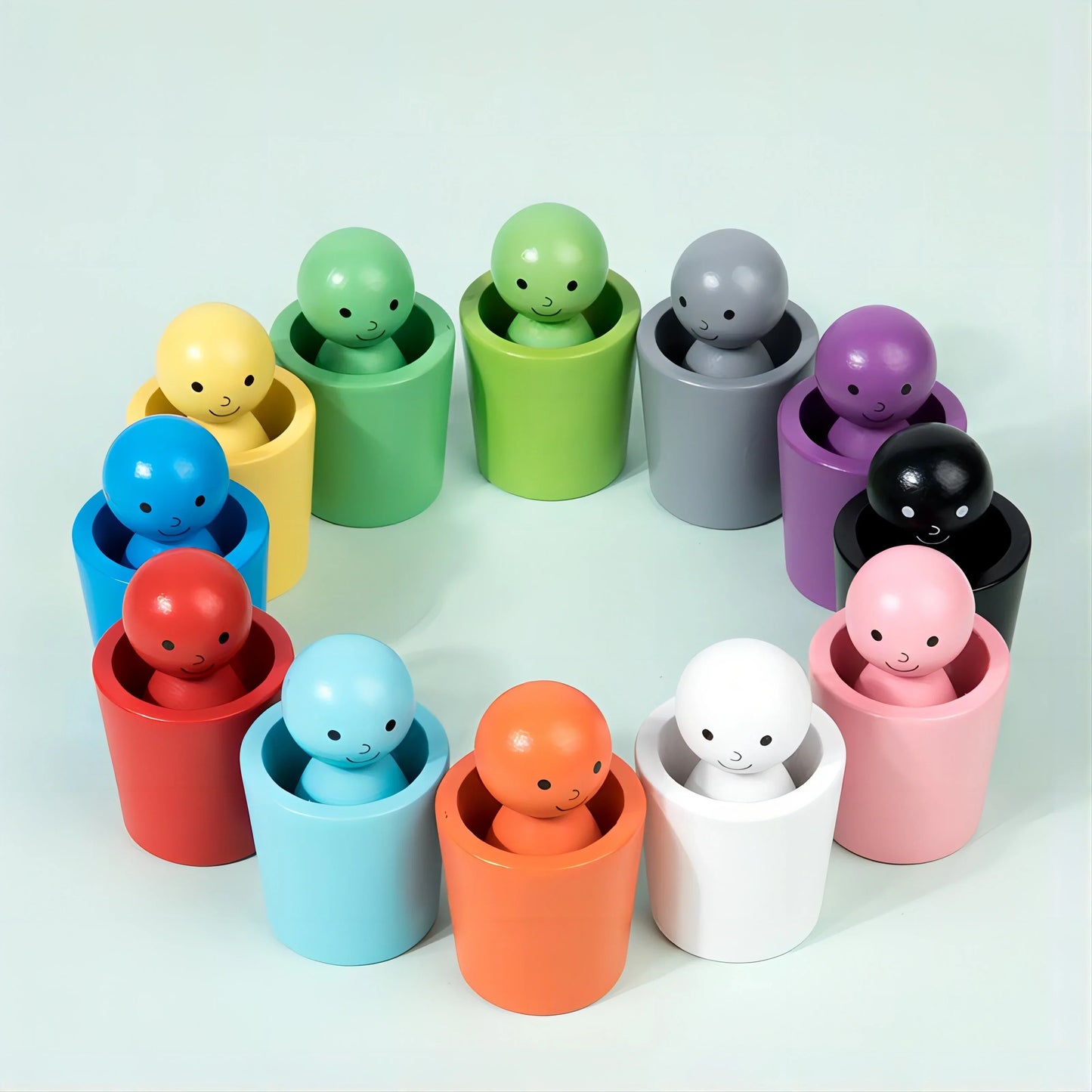 Jeu éducatif de tri des couleurs pour enfants 3+
