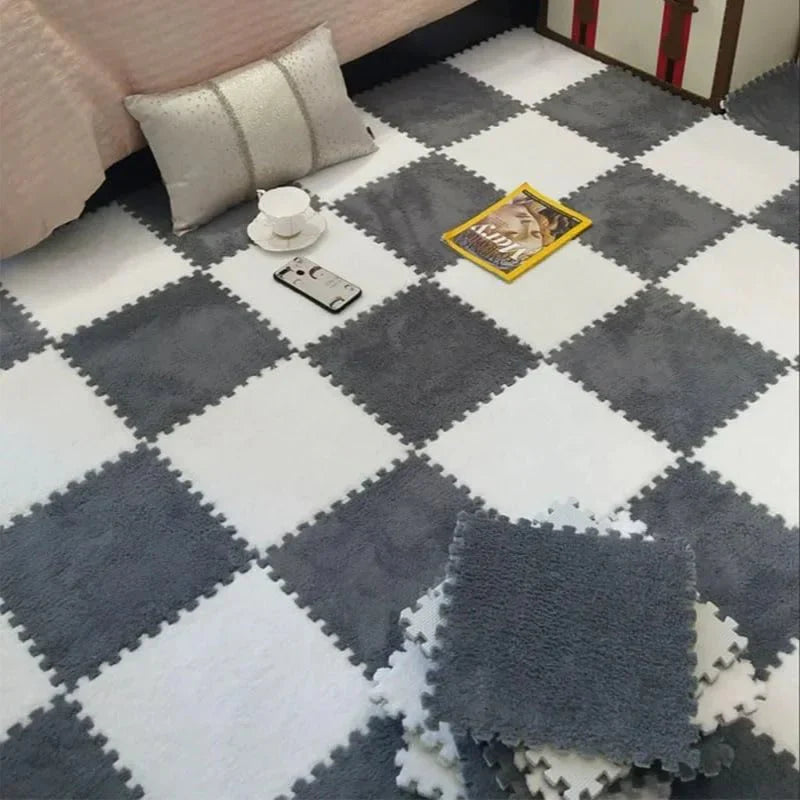 あなたのインテリアのための超柔らかいふわふわのカーペット