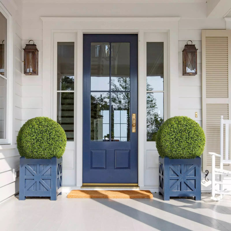 Naturlig elegance uden vedligeholdelse til dine rum (x2)