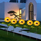 Illumina il tuo giardino con girasoli solari 