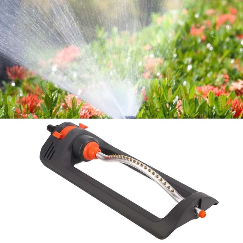 Arroseur oscillant à jet réglable pour pelouse et jardin