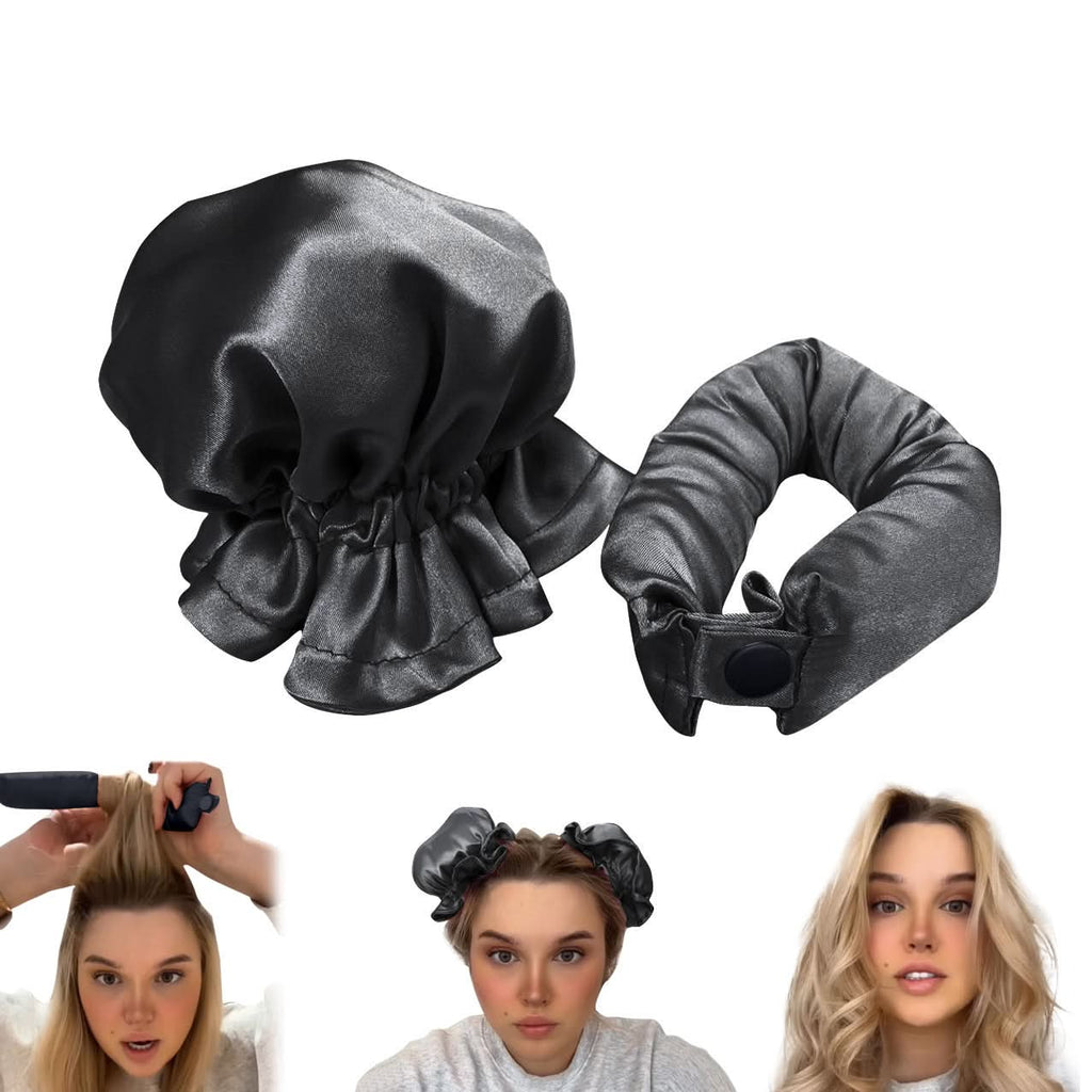 Get silky curls without heat or effort 