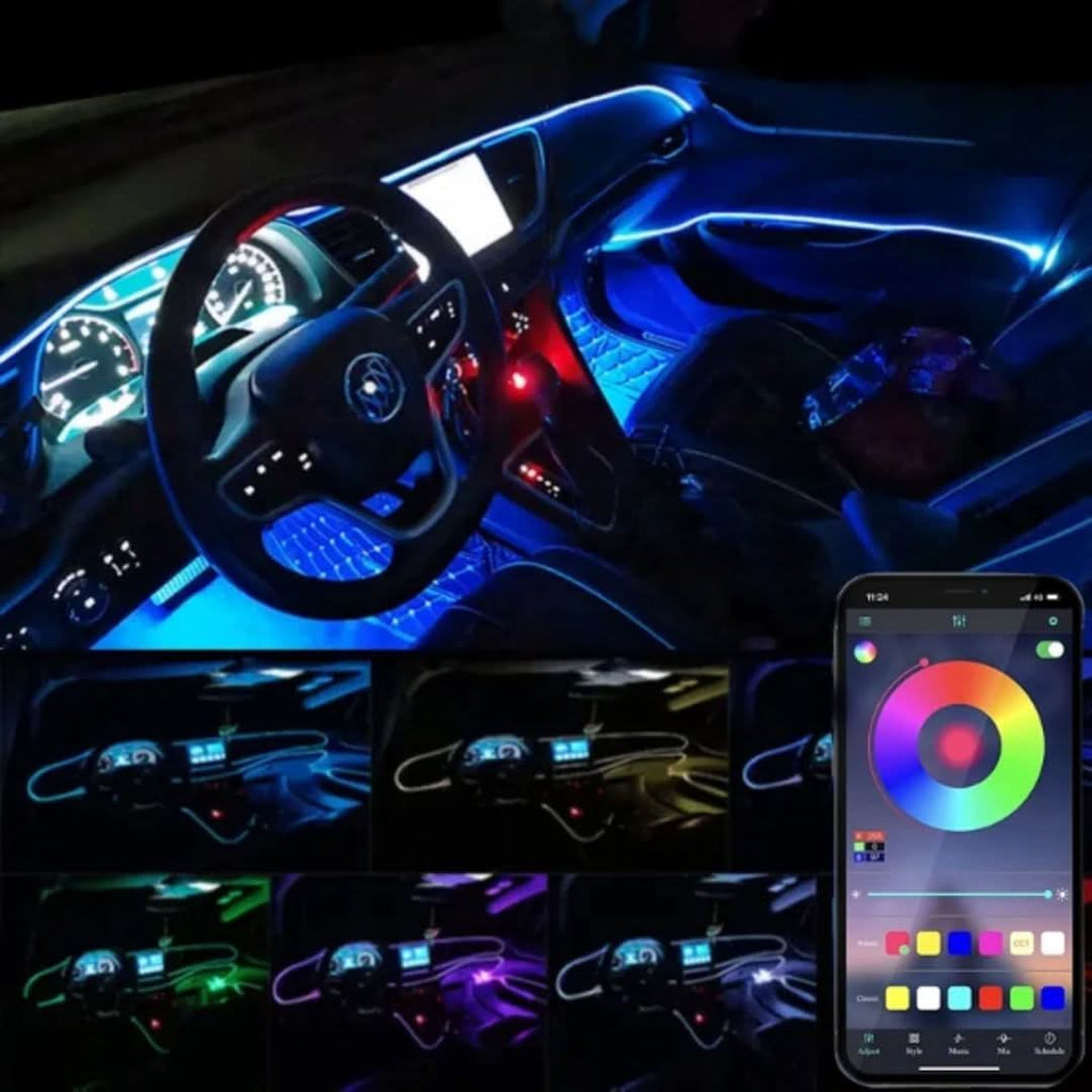 LED osvětlení pro stylový interiér auta 