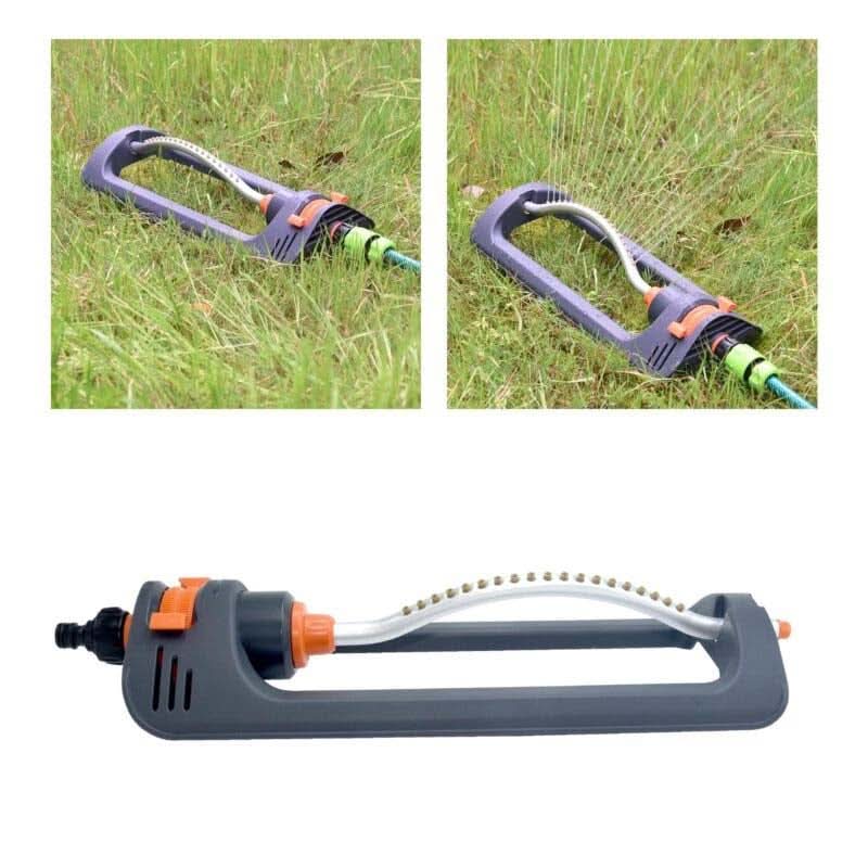 Arroseur oscillant à jet réglable pour pelouse et jardin