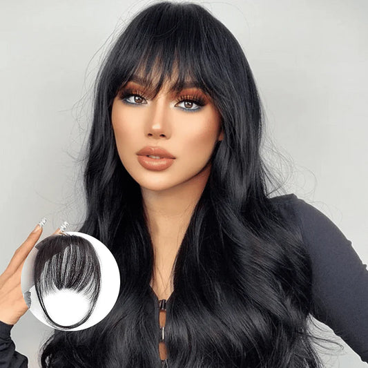 Frangia clip-on per un look trasformato istantaneamente