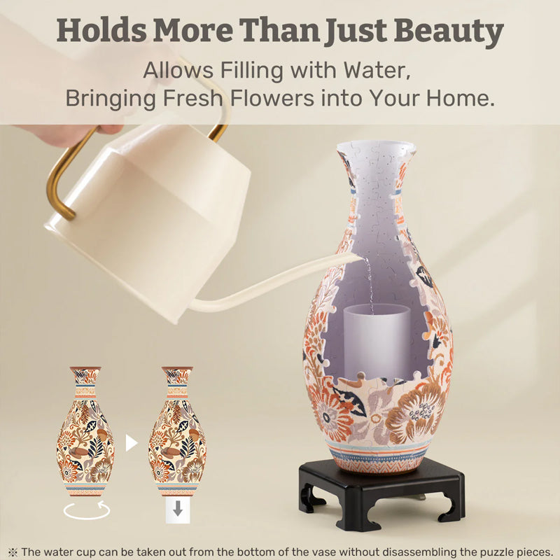 Vase puzzle 3D écoresponsable