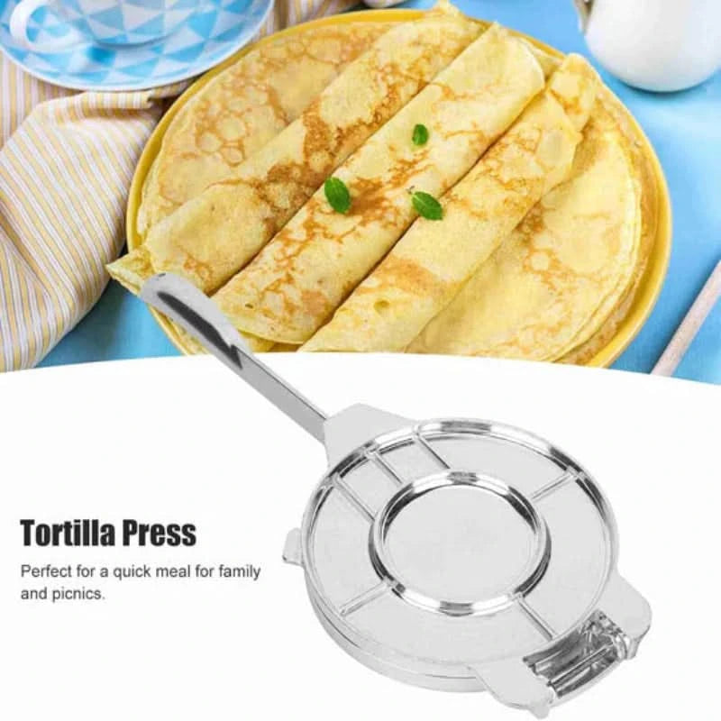 Homemade tortilla press – Fast, practical, and perfectly consistent results 