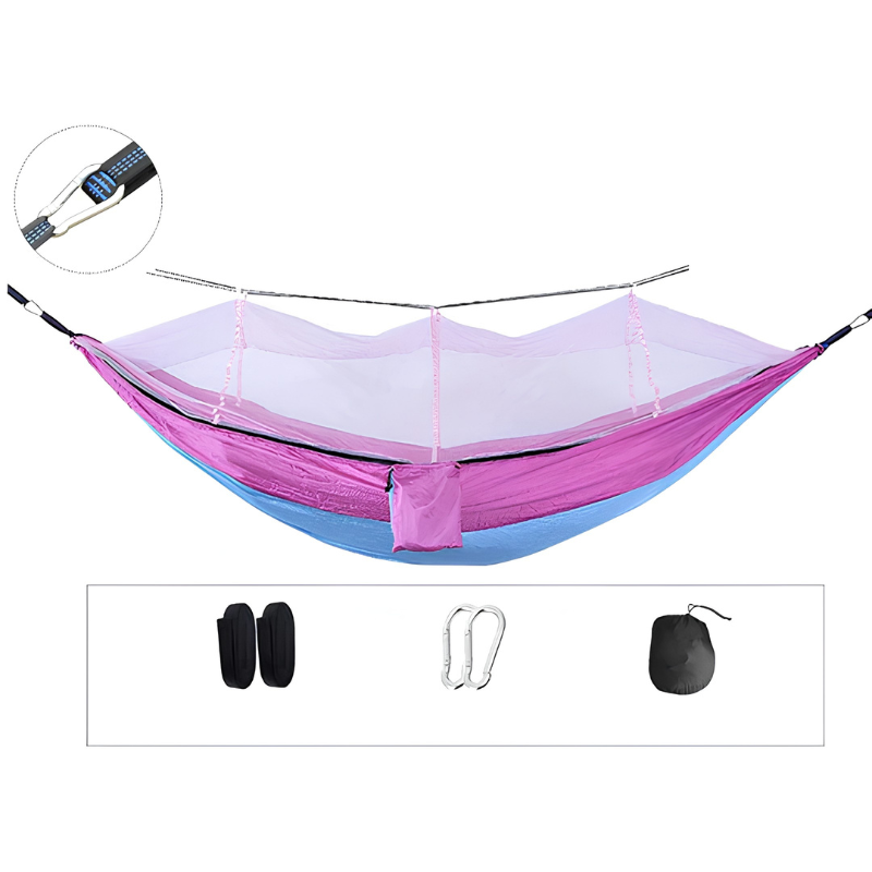 Hamac de camping avec moustiquaire intégrée