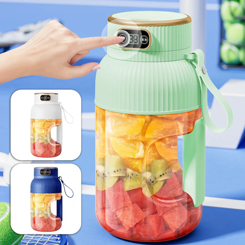 Bærbar blender for fersk juice når som helst 
