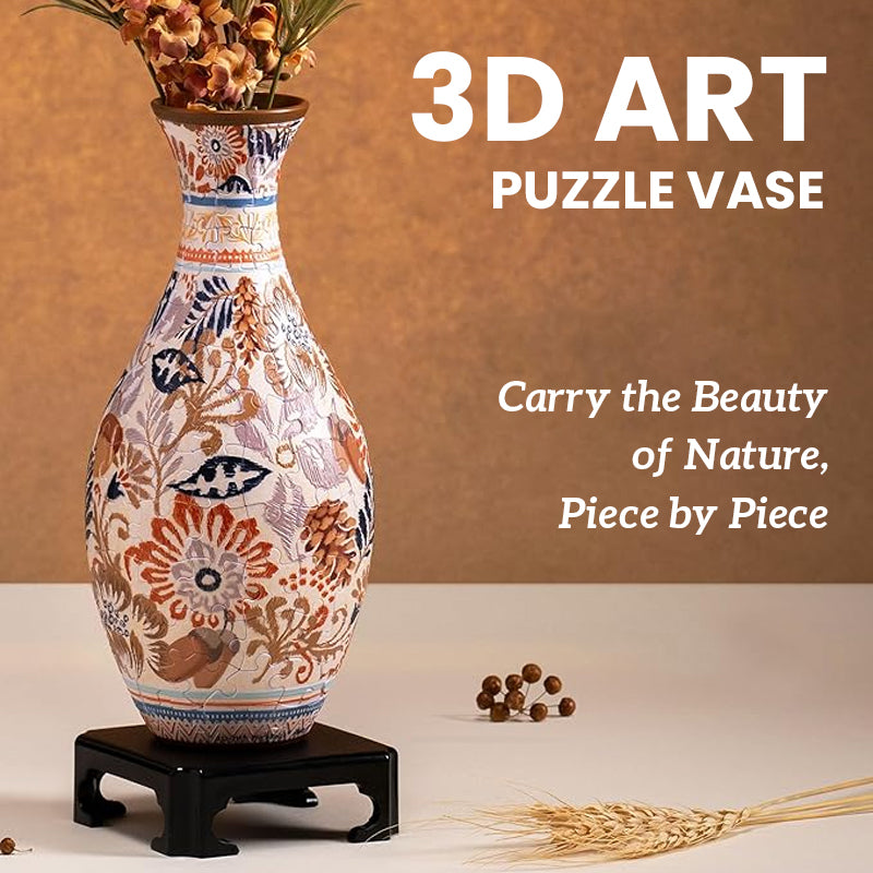 Vase puzzle 3D écoresponsable