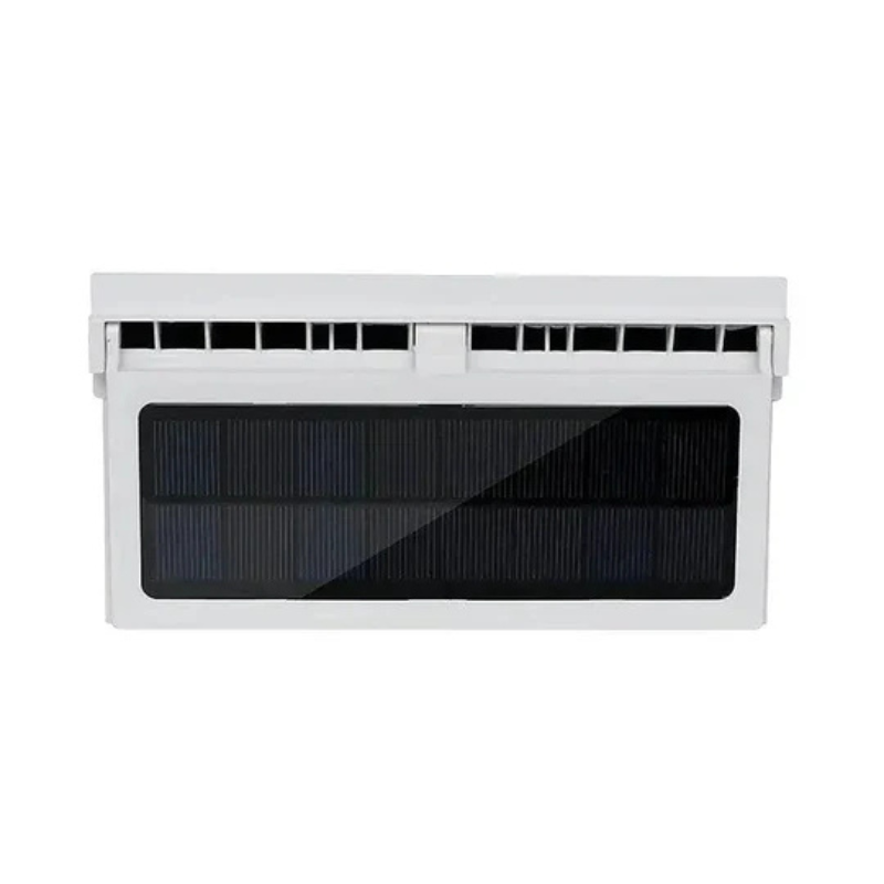 Ventilateur solaire pour voiture avec recharge USB