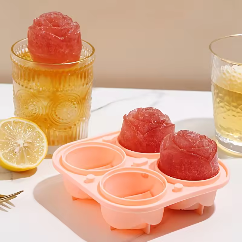 Ice cube tray - Flower style for refined cocktails 