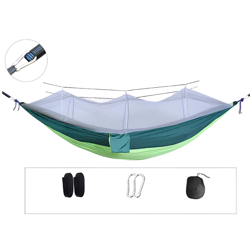 Hamac de camping avec moustiquaire intégrée