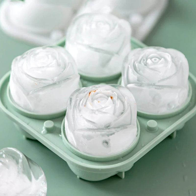 Ice cube tray - Flower style for refined cocktails 