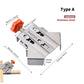 90° angle clamp for precise wood joints 