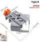 90° angle clamp for precise wood joints 